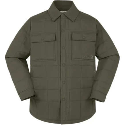 Мужской пуховик The North Face, темно-зеленый
