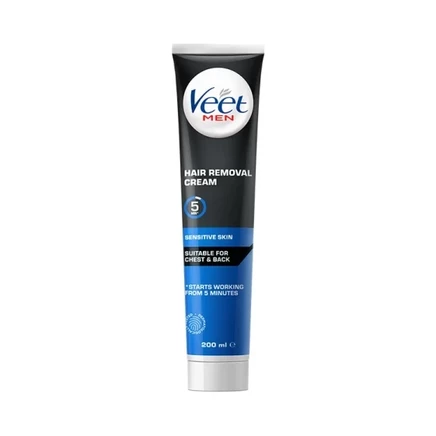 Мужской крем Veet для удаления волос, 200 мл