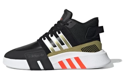 Женские кроссовки Adidas EQT Bask, черно-золотые