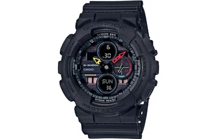 Мужские часы Casio GA-140BMC-1A, черный циферблат