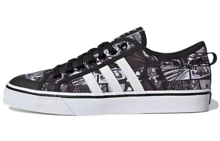 Кроссовки Adidas Nizza Disney Pixar Comics, черно-белые