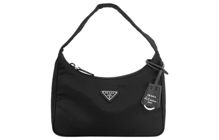 Женская мини-сумка Prada Re-Edition, черная