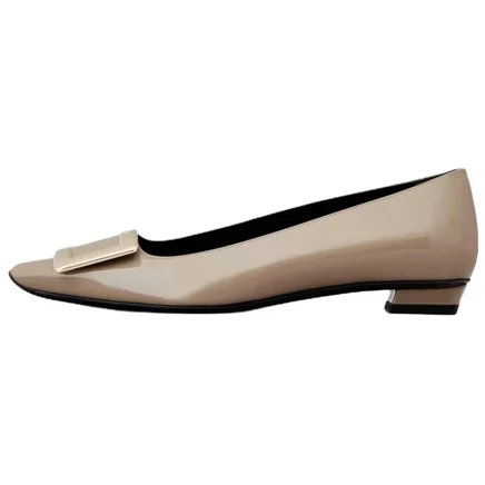 Женские балетки Roger Vivier Belle с пряжкой