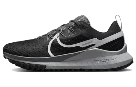 Женские кроссовки Nike React Pegasus Trail 4, черно-серые