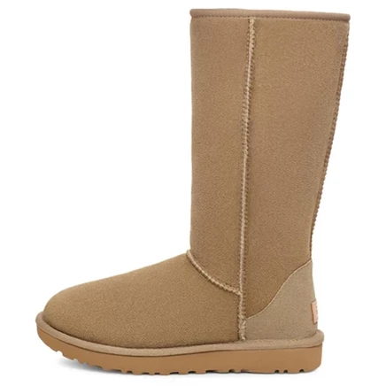 Женские утепленные сапоги Ugg Classic Tall II, коричневые