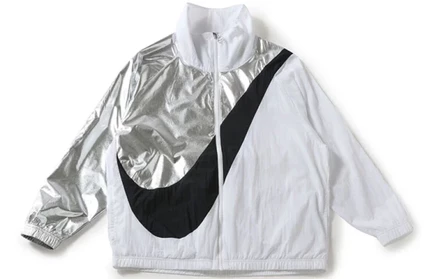 Женская куртка Nike Multicolor Retro Sports, белая