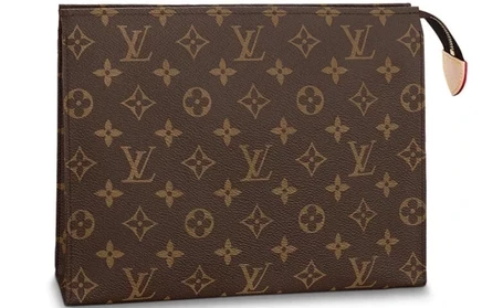 Косметичка Louis Vuitton Toiletry Pouch 26, коричневая