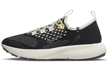 Женские кроссовки Nike React Escape Flyknit, черно-золотые