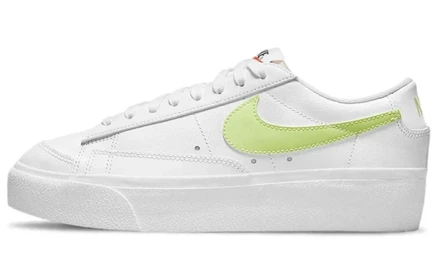 Женские кроссовки Nike Blazer Low Platform, лимонные