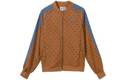 Куртка Adidas Originals Adicolor 70s SST, коричневая