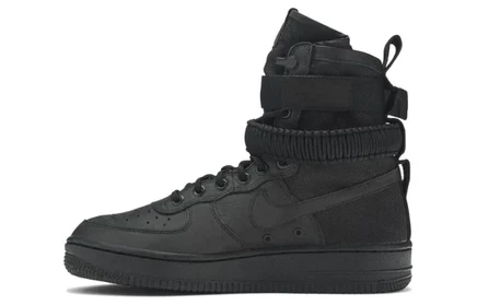 Кроссовки для девочек Nike SF Air Force 1 High, черные