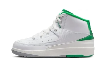 Кроссовки для девочек Jordan 2 Retro Lucky Green, зеленые