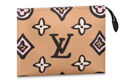 Косметичка Louis Vuitton Toiletry Pouch, бежевая