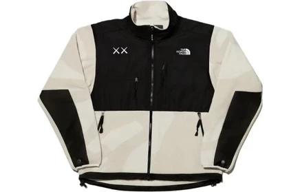 Женская куртка KAWS × The North Face Denali, белая