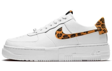Женские кроссовки Nike Air Force 1 Pixel SE, леопардовые