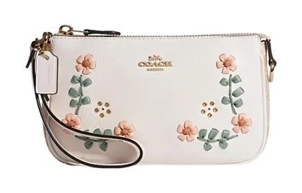 Женская сумка Coach Nolita из кожи, белая