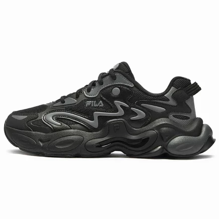Кроссовки для девочек Fila Kids Amber, черно-серые
