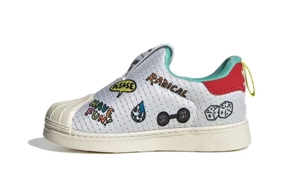 Детские кеды adidas Originals 360 I, бело-красные