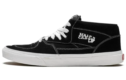 Мужские кеды Vans Half Cab, черно-белые