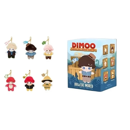Фигурка POP MART DIMOO Jurassic World, бокс 6 шт.
