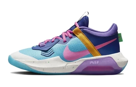 Детские кроссовки Nike Air Zoom Crossover GS, сине-розовые