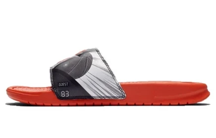 Женские шлепанцы Nike Benassi JDI, оранжевые