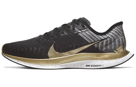Мужские кроссовки Nike Pegasus Turbo 2, черно-золотые