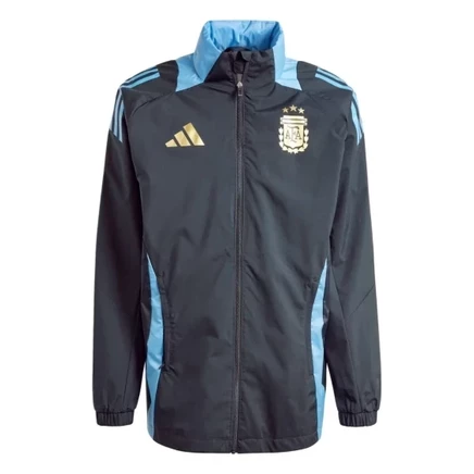 Мужская куртка Adidas Argentina с капюшоном, синяя
