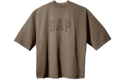 Унисекс футболка Yeezy x Gap x Balenciaga, коричневая