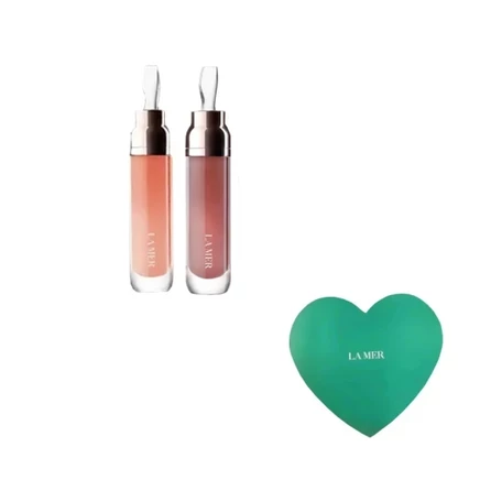 Набор блесков для губ La Mer Heart Box, 2 × 7 мл