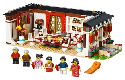 Набор конструктора LEGO «Новогодний ужин» 80101