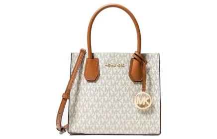 Женская сумка Michael Kors из экокожи, ванильно-белая