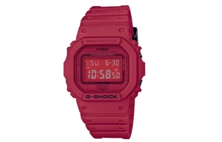 Мужские часы Casio G-SQUAD DW-5635C-4, красные
