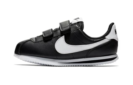 Кроссовки для девочек Nike Cortez Basic SL, черно-белые