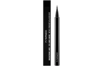Карандаш для глаз MAC Brushstroke 24H, ультратонкий, черный