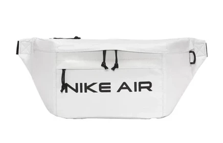 Сумка Nike через плечо, серо-белая