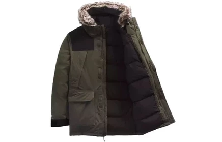 Мужская зимняя куртка The North Face McMurdo, коричнево-зеленая