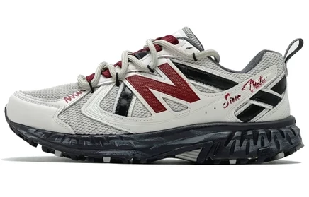 New Balance NB 410 V5 Low top Running Shoes Unisex Beige White Red beige white red