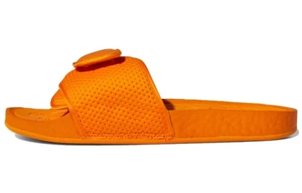 Женские шлепанцы adidas Boost Slide Pharrell, оранжевые