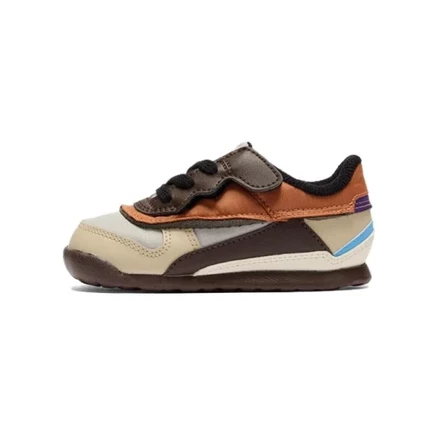 Детские кроссовки Onitsuka Admix Runner, серо-коричневые