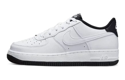 Детские кеды Nike Air Force 1 07 ESS GS, бело-черные