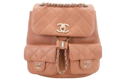 Рюкзак унисекс Chanel Duma, средний, карамельный