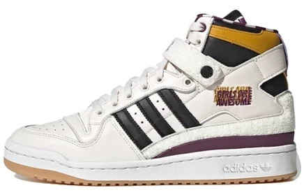 Кеды adidas Originals Forum High, бело-фиолетовые