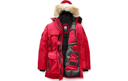 Женская зимняя куртка Canada Goose Expedition, красная