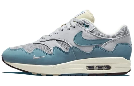 Мужские кроссовки Nike X Patta Air Max 1, бирюзовые
