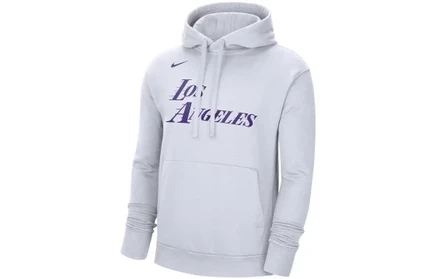 Мужское худи Nike NBA Lakers City Edition, белое