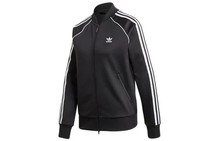 Женская куртка Adidas Originals Primeblue SST, черно-белая