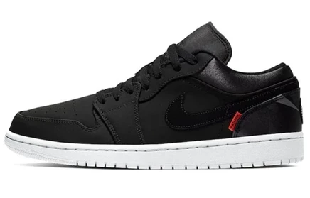 Мужские кроссовки Jordan 1 Low PSG, черные