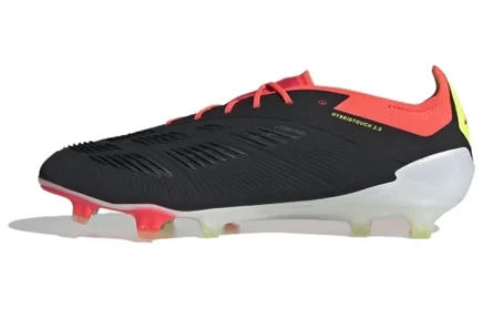 Мужские бутсы Adidas Predator Elite FG, красно-черные