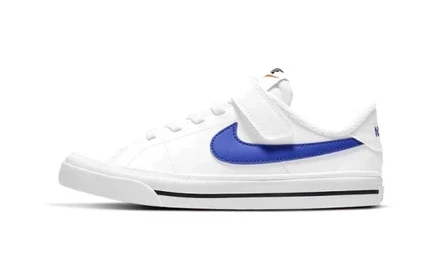 Детские кеды Nike Court Legacy, бело-синие